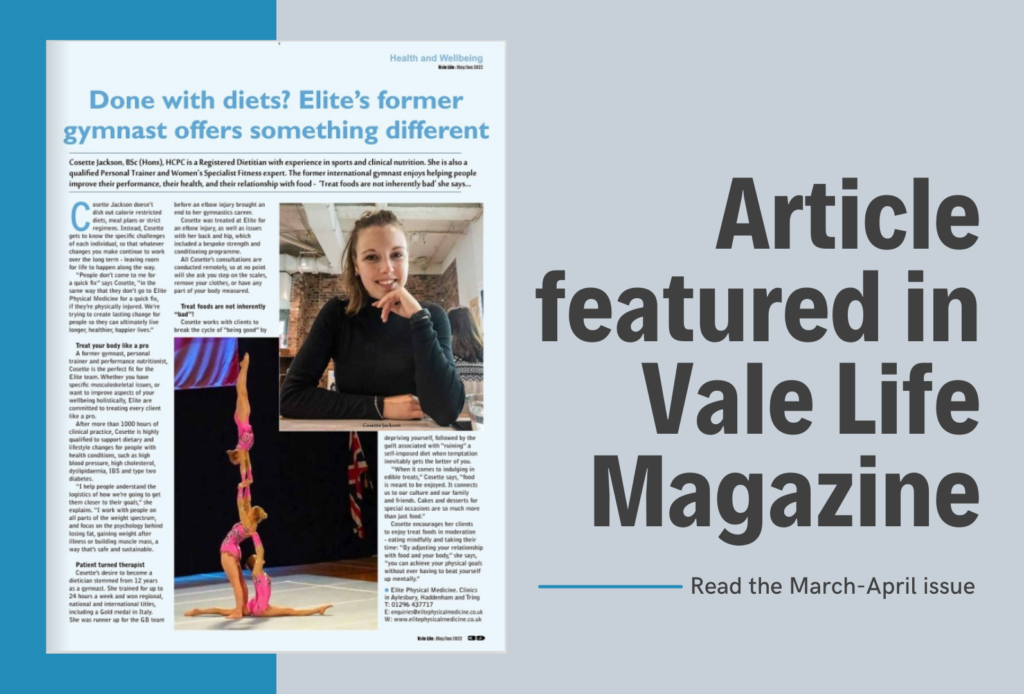 Cosette Jackson was featured in Vale Life