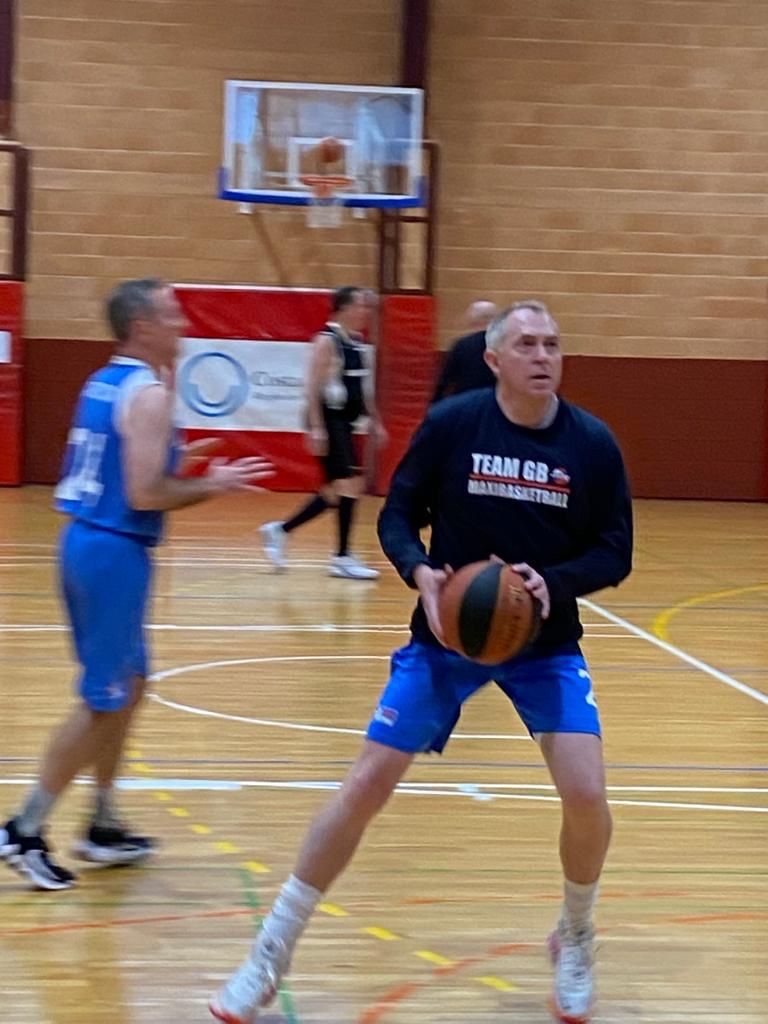 Phil 3 Phil Pearce at basketball training