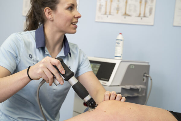 Gabs ultrasound Using EPM's ultrasound equipment